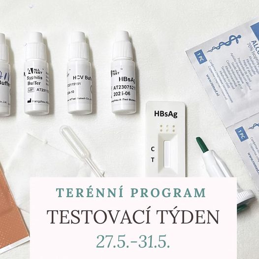 Přečtete si více ze článku I naši “TERÉŇÁCI” se v týdnu od 27.5. do 31.5. zaměří na testování infekčních nemocí nejen našich klientů, ale široké veřejnosti.